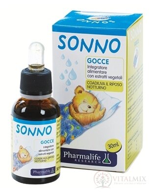 Pharmalife SONNO DROPS (GOCCE) bylinné kapky 1x30 ml