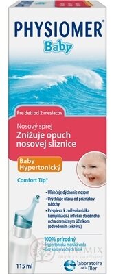 PHYSIOMER Baby Hypertonický nosní sprej s obsahem mořské vody 1x115 ml