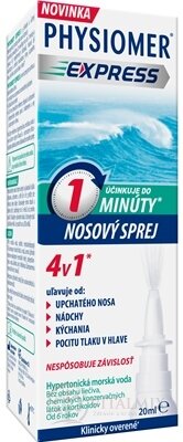 PHYSIOMER EXPRESS hypertonický nosní sprej 1x20 ml