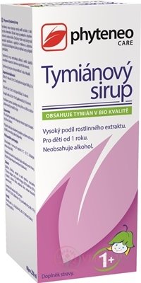 Phyteneo Tymiánový sirup Bio 1x250 ml