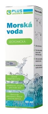 PLUS LÉKÁRNA Mořská voda IZOTONICKÁ nosní sprej 1x50 ml