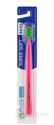 PLUS LÉKÁRNA SUPER SOFT 3650 zubní kartáček (různé barvy) 1x1 ks