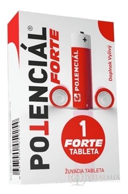POTENCIÁL Forte žvýkací tableta 1x1 ks