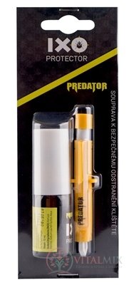 PREDATOR IXO PROTECTOR SOUPRAVA PREDATOR IXO ROTECTOR sprej 1x12 ml + pinzeta na klíšťata 1x1 ks, 1x1 set