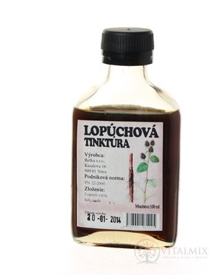Přír. farmacie lopuchový TINKTURA 1x100 ml