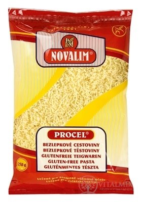 PROC - BEZLEPKOVÉ TĚSTOVINY, ČÍSLICE 1x250 g