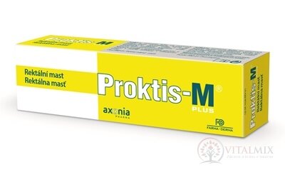 PROKTIS-M PLUS rektální mast na hojení ran s obsahem kyseliny hyaluronové 1x30 g