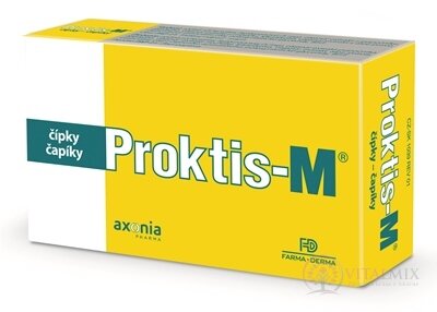 PROKTIS-M rektální čípky na hojení ran s obsahem kyseliny hyaluronové 1x10 ks