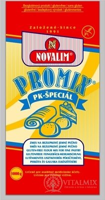 PROMIX-PK speciál, směs na bezlepkové jemné pečivo bez mléka, laktózy a sóji 1x1000 g