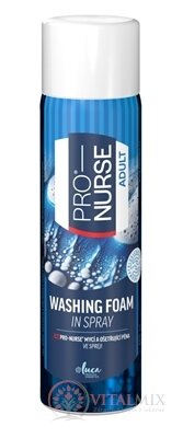 PRO-NURSE Čistící a ošetřující PĚNA ve spreji 1x500 ml