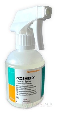 PROSHIELD Incontinence Cleanser Foam &amp; Spray čistící pěna ve spreji 1x235 ml