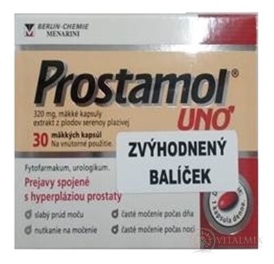 Prostamol uno (60 + 30) balíček cps 320 mg 60 ks (SCUKL: 59711) + 30 ks (SCUKL: 59710), 1x1 set