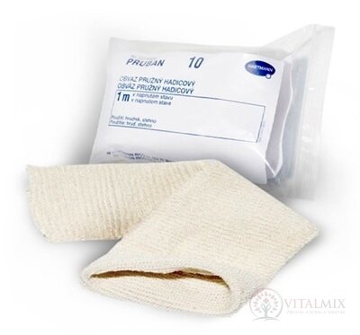 PRUBAN síťový hadicový obvaz, vel.10 hrudník, kýta (10cmx1m), 1x1 ks