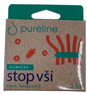 Pureline GUMIČKY Stop Vši 1x2 ks