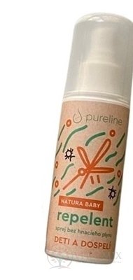 Pureline repelent NATURA pro děti a dospělé 1x100 ml