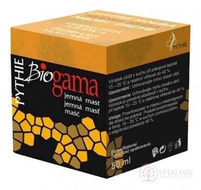 Pythie Biogama - jemná mast 1x50 ml
