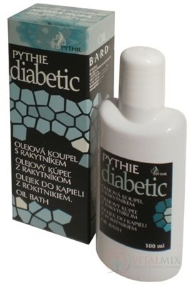 Pythie Diabetic - olejová koupel s rakytníkem 1x100 ml