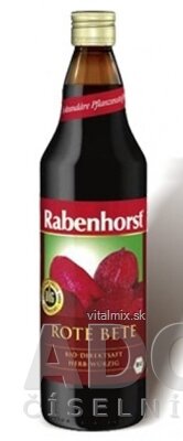 Rabenhorst Řepná šťáva Bio 1x750 ml
