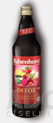 Rabenhorst DETOX šťáva 1x750 ml