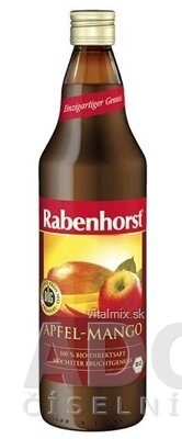 Rabenhorst Jablečno-mangová šťáva Bio 1x750 ml