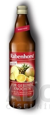 Rabenhorst VITESSE PRO ZDRAVÉ KOSTI ovocná šťáva s kalciem a vitaminem D3 1x750 ml