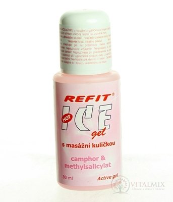 Refi ICE GEL kafr roll-on hřejivě-chladivý 1x80 ml
