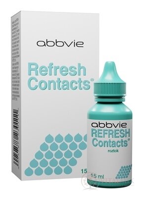 Refresh Contacts oční roztok pro nositele kontaktních čoček 1x15 ml