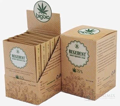BigBio REGEDENT serum, box přírodní, regenerační 10x1,2 ml