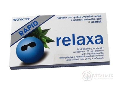 relaxační RAPID - Woykoff pastilky 1x10 ks