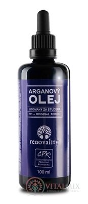 renovality Arganový olej lisovaný za studena 1x100 ml