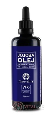 renovality JOJOBA OLEJ lisovaný za studena 1x100 ml