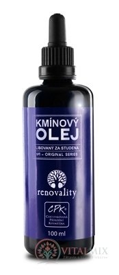renovality kmínový OLEJ lisovaný za studena 1x100 ml