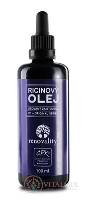 renovality RICINOVÝ OLEJ lisovaný za studena 1x100 ml