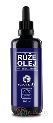 renovality RŮŽE OLEJ masážní a tělový olej 1x100 ml