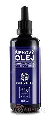 renovality šípková OLEJ lisovaný za studena 1x100 ml