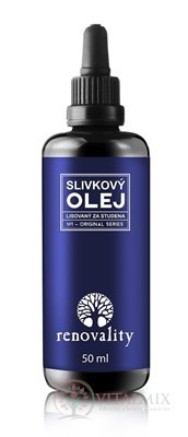 renovality švestkové OLEJ lisovaný za studena 1x50 ml