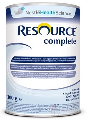 RESOURCE Complete Neutral plv (bez příchuti) 1x1300 g