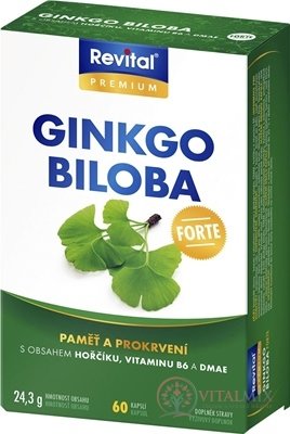 Revital GINKGO BILOBA FORTE cps 1x60 ks