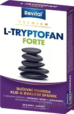 Revital PREMIUM L-tryptofan FORTE cps 1x30 ks