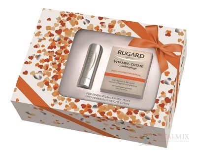 RUGARD VITAMÍNOVÝ KRÉM Dárkové balení pleťový krém 100 ml + balzám na rty 4,35 g, 1x1 set