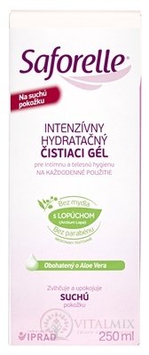 Saforelle® INTENZIVNÍ HYDRATAČNÍ ČISTICÍ GEL S lopuch 1x250 ml