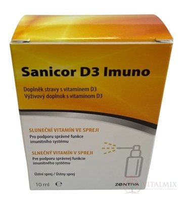 SANICOR D3 imunitě sprej 1x10 ml