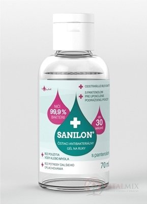 Sanilon čistící antibakteriální gel na ruce 1x70 ml