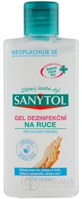 SANYTOL GEL DEZINFEKCNÝ na ruce pro citlivou pokožku 1x75 ml