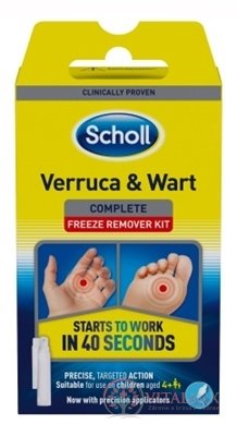 Scholl Freeze Sprej na odstraňování bradavic metoda zmrazení 1x80 ml