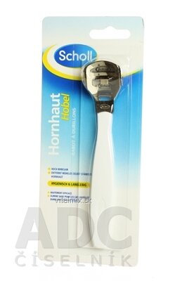 Scholl HOBLÍK NA zrohovatělou pokožku 1x1 ks