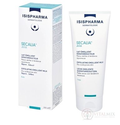 SECALIA AHA exfoliační zvláčňující tělové mléko 1x200 ml