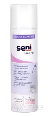 Seni Care Čistící pěna ve spreji na tělo, jemné čištění 1x250 ml