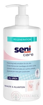 Seni Care Hydratační tělová emulze pro suchou pokožku, 4% UREA, 1x500 ml