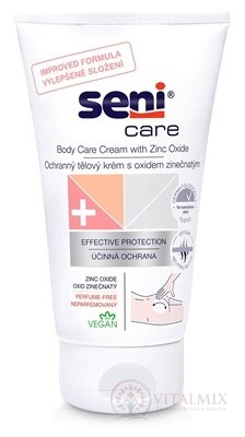 Seni Care Ochranný tělový krém s oxidem zinečnatým 1x100 ml